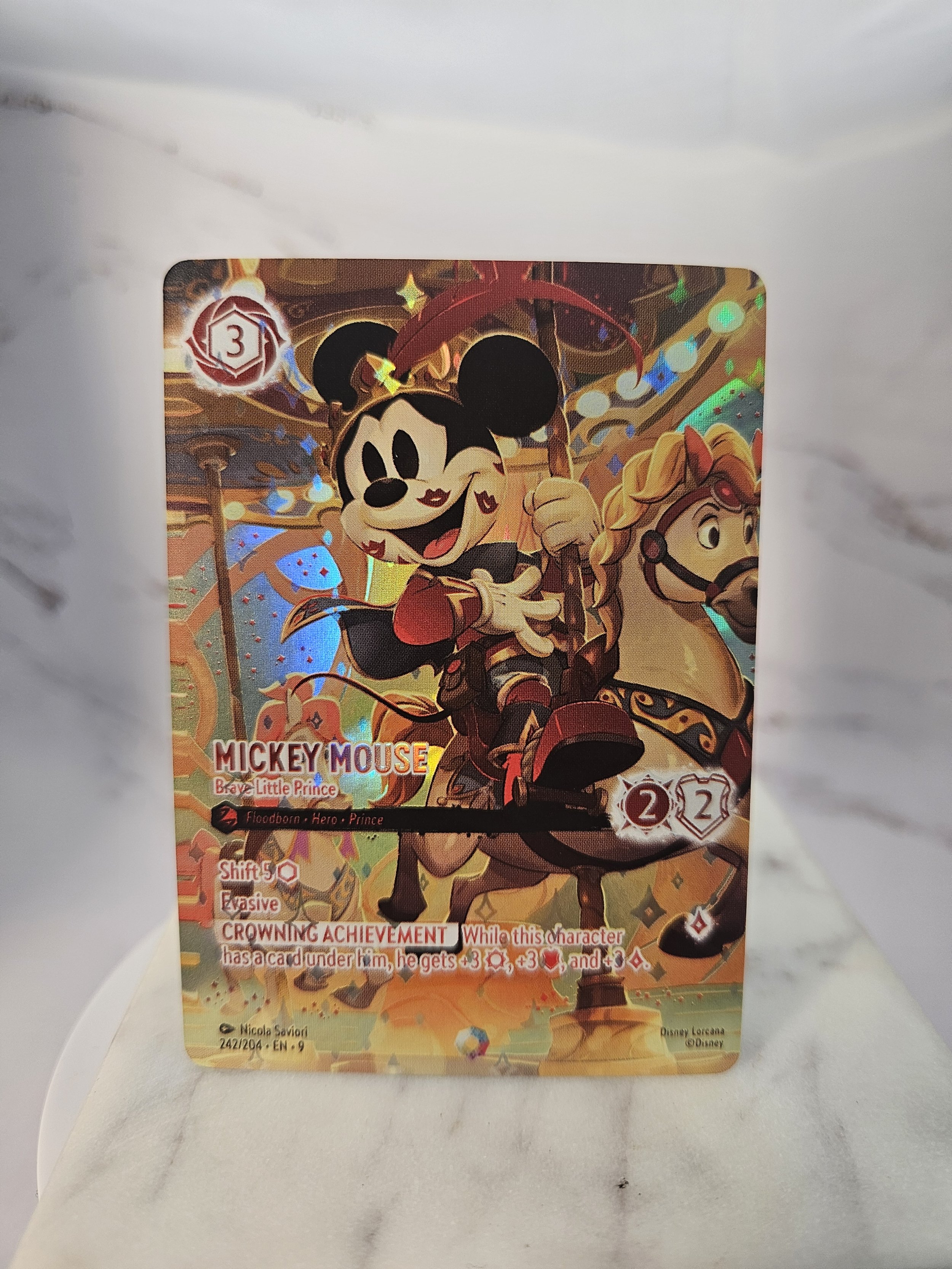 Mickey Mouse - Brave Little Prince (242/204) — ValueTCG